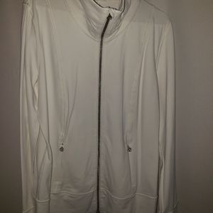 Ivory Lululemon Asana Jacket 10